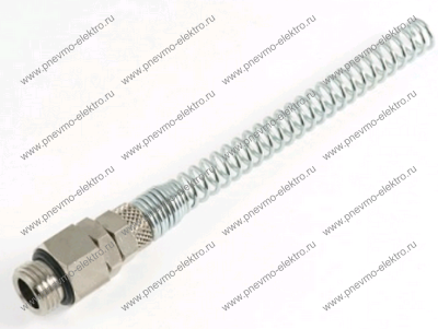 Прямой фитинг 57C-8/6-1/4 накидная гайка с пружиной, поворотный Н резьба GAV
