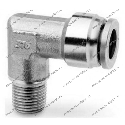 Уголок X6500 8-1/4 цанговый Camozzi из нерж стали