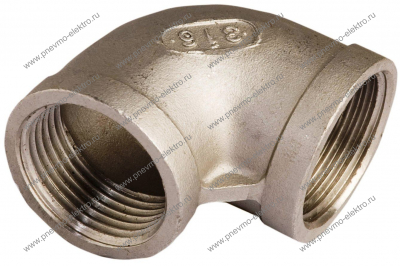Соединение 657/01 Уголок 1/4" ВВ (нерж.AISI 316)