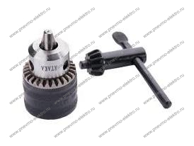Патрон для дрели Атака 13-3/8  под ключ