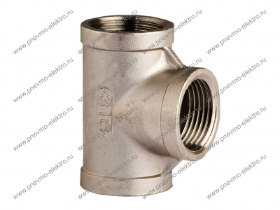 Соединение 659/02 Тройник 3/8" В (нерж.AISI 316)