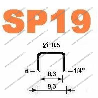 Скоба SP19/06, Omer (5 / 480 тыс.шт.)