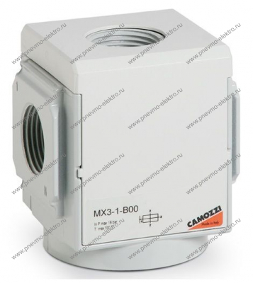 Коллектор MX3-1-B00 Camozzi 1" 1500 Нл/мин