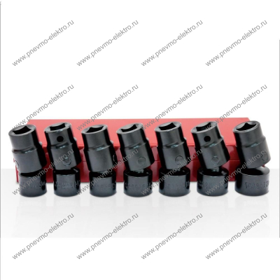 Набор ударных головок SUMAKE, 7 шт, SIS-4407, 1/2"-13,14,16,17,19,21