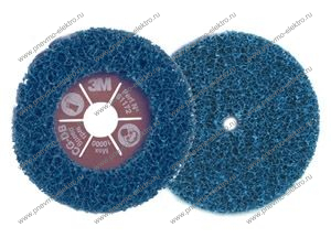 Круг 3M Scotch-Brite CG-DB S XCS голубой 180*22мм для УШМ (57021)