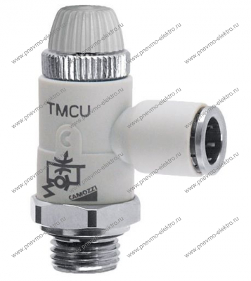 Дроссель CAMOZZI TMCU 976-1/8-8 с обратным клапаном