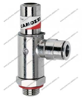 Дроссель CAMOZZI GSCU 805-1/4-8 c обратным клапаном