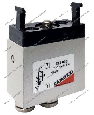 Минираспределитель CAMOZZI 234-000, 3/2 d4мм