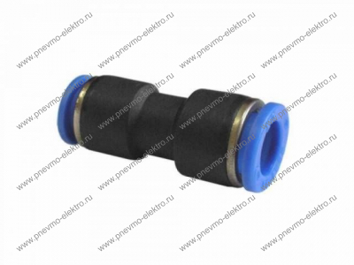 Прямое соединение SPU06 цанга 6*6mm