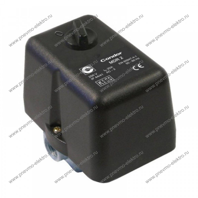 Пневмореле (прессостат 7250360000) CONDOR MDR-2/11 220V