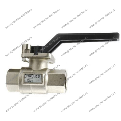 Кран шаровый CAMOZZI L101N204 с рукояткой DN15