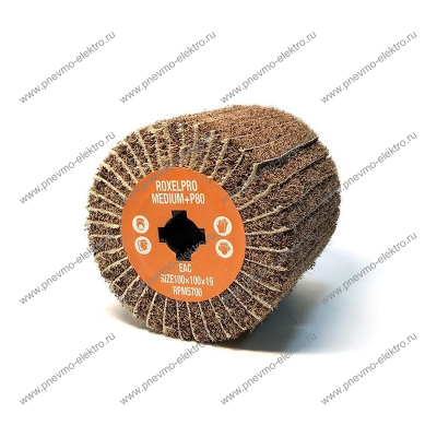 Нетканый валик комбинированный ROXPRO 100*100*19mm Medium (122553)