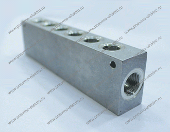 Коллектор двухсторонний GAV BL 6085/10 1/2” 3/8”*3*2