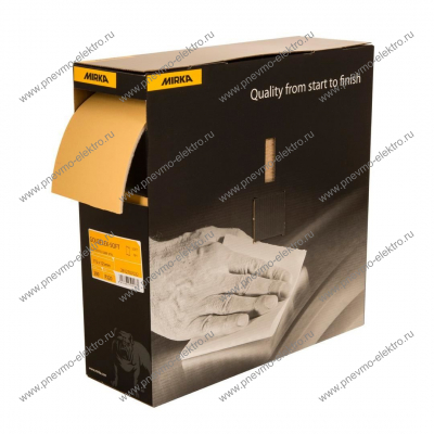 Шлиф шкурка на бум. осн. GOLDFLEX-SOFT 114х125мм Р240 уп 200 шт