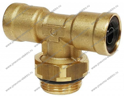 Тройник 9412-12-M22*1,5 M16*1.5C-S01 для тормозных систем Camozzi