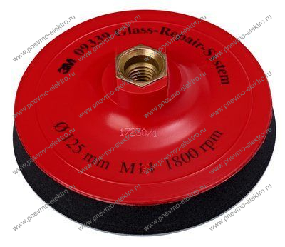Оправка 3M Stikit для липучки 125*19мм M14 мягкая (09339)