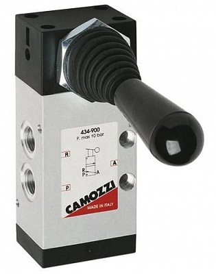 Распределитель CAMOZZI 434-900 3/2-1/4 ручное управление