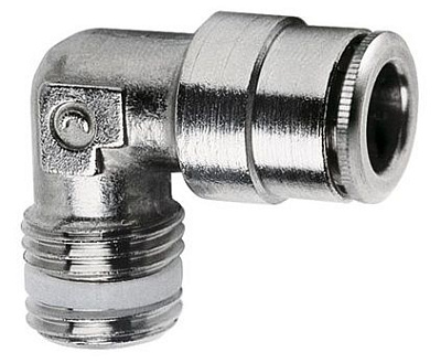 Уголок S6500-10-3/8 цанга - НР с уплотнением