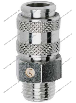Муфта БРС CAMOZZI 5081-1/4 наружная резьба