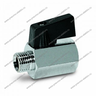 Кран шаровый Comex 124/7E 3/8" ВН серия мини