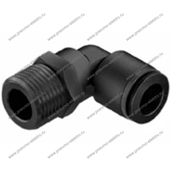 Уголок FD7522-4-1/8 цанга-Н.резьба из полиформальдегида (POM) Camozzi