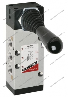 Распределитель CAMOZZI 454-905 5/2-1/4 ручное управление