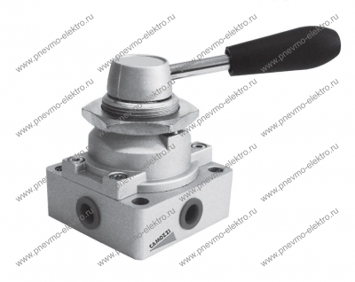 Распределитель CAMOZZI 442C-900S01 ручной 4/2, G1/2"